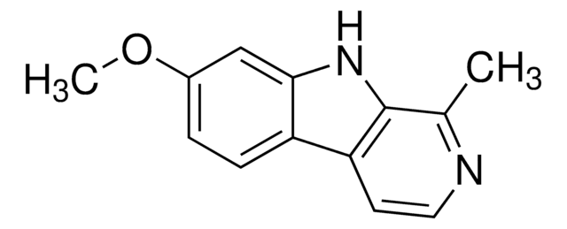 Harmine solution 1&#160;mg/mL in methanol, certified reference material, ampule of 1&#160;mL, Cerilliant&#174;