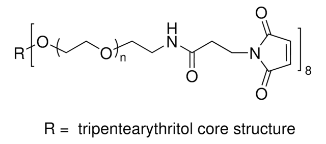 8arm-PEG20K-Maleimide tripentaerythritol core, average Mn 20,000