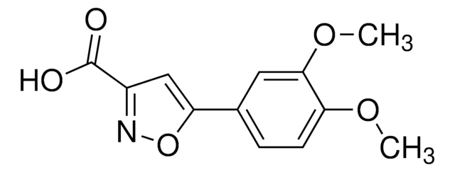 5-(3,4-Dimethoxyphenyl)-3-isoxazolecarboxylic acid AldrichCPR