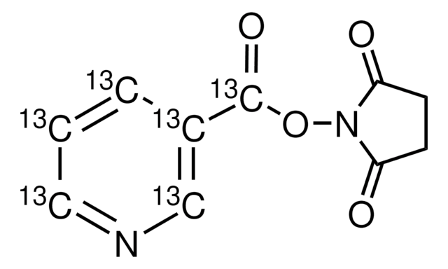 1-Nicotinoyloxy-13C6-succinimid 99 atom % 13C