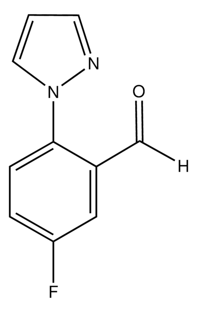 5-Fluoro-2-(1H-pyrazol-1-yl)benzaldehyde AldrichCPR