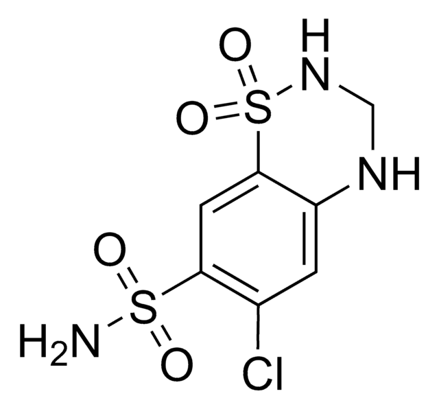 氢氯噻嗪 溶液 1.0&#160;mg/mL in methanol, ampule of 1&#160;mL, certified reference material, Cerilliant&#174;