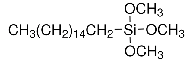 Hexadecyltrimethoxysilan technical, &#8805;85% (GC)