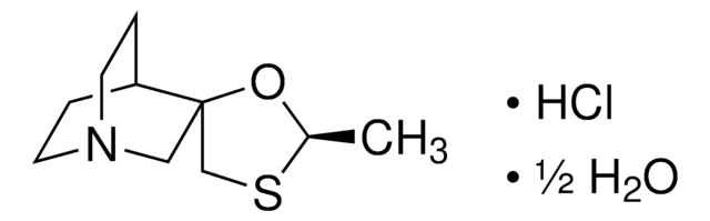 セビメリン 塩酸塩 ヘミ水和物 &#8805;95% (HPLC, NMR)