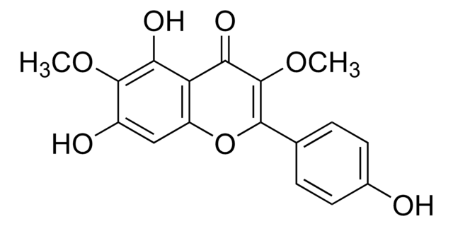 4 &#8242;，5,7-三羟基-3,6-二甲氧基黄酮 &#8805;90% (LC/MS-ELSD)