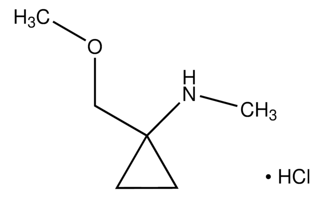 1-(Methoxymethyl)-N-methylcyclopropanamine hydrochloride AldrichCPR