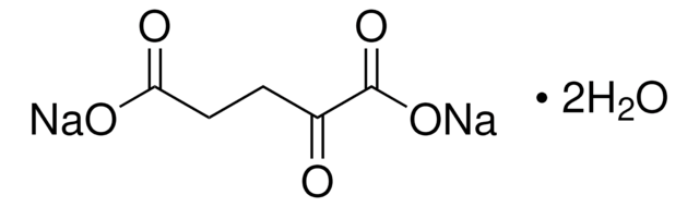 &#945;-ケトグルタル酸 二ナトリウム塩 二水和物 &#8805;98.0% (dried material, NT)