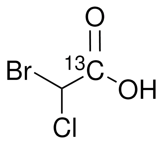 Bromchloressigsäure-1-13C 99 atom % 13C, 97% (CP)