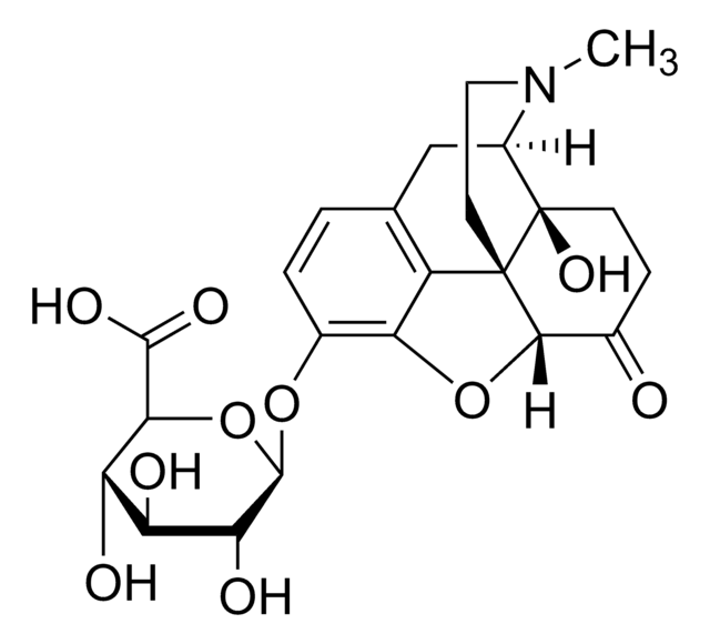 Oxymorphon-3-&#946;-D-Glucuronid -Lösung 100&#160;&#956;g/mL in methanol: water (1:1), ampule of 1&#160;mL, certified reference material, Cerilliant&#174;