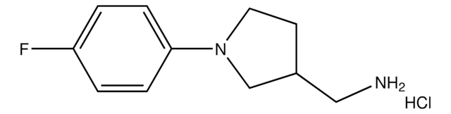 {[1-(4-Fluorophenyl)-3-pyrrolidinyl]methyl}amine hydrochloride AldrichCPR