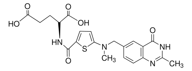 ラルチトレキセド 一水和物 &#8805;98% (HPLC), solid