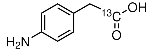 2-(4-Aminophenyl)-essigsäure-1-13C 99 atom % 13C