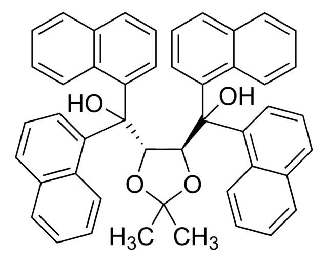 (4S-trans)-2,2-Dimethyl-&#945;,&#945;,&#945;&#8242;,&#945;&#8242;-tetra(1-naphthyl)-1,3-dioxolane-4,5-dimethanol 99%