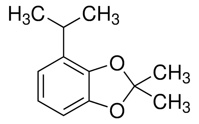 2,2-Dimethyl-4-(1-methylethyl)-1,3-benzodioxole certified reference material, TraceCERT&#174;, Manufactured by: Sigma-Aldrich Production GmbH, Switzerland