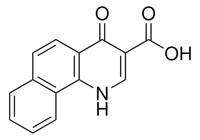 4-OXO-1,4-DIHYDROBENZO(H)QUINOLINE-3-CARBOXYLIC ACID AldrichCPR