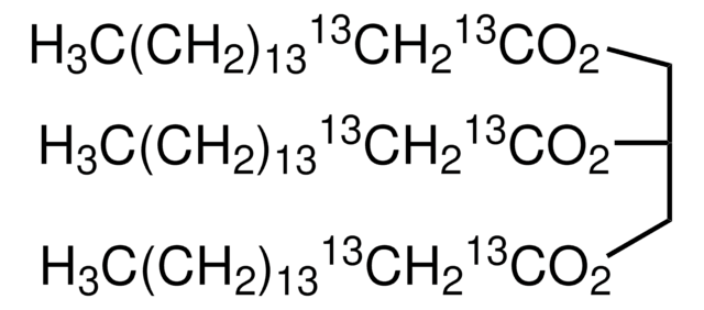 Glycerin-tri-(palmitat-1,2-13C2) 99 atom % 13C, 98% (CP)