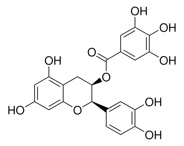 (&#8722;)-エピカテキンガラート &#8805;98% (HPLC), from green tea