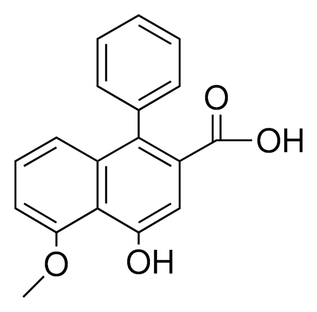 4-HYDROXY-5-METHOXY-1-PHENYL-NAPHTHALENE-2-CARBOXYLIC ACID AldrichCPR