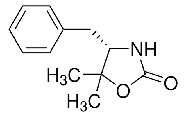 (S)-(&#8722;)-4-Benzyl-5,5-dimethyl-2-oxazolidinon 98%