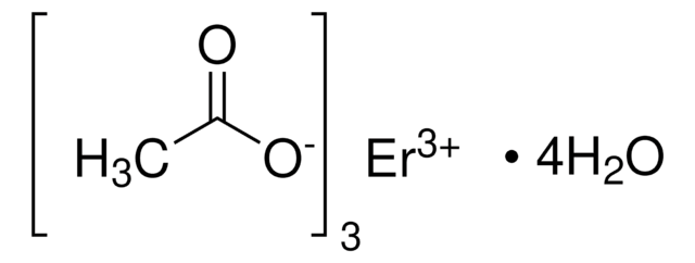 Erbium(III)-acetat Hydrat 99.9% trace metals basis