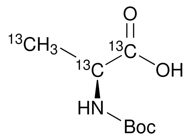 叔丁氧羰基-L-丙氨酸-13C3 99 atom % 13C