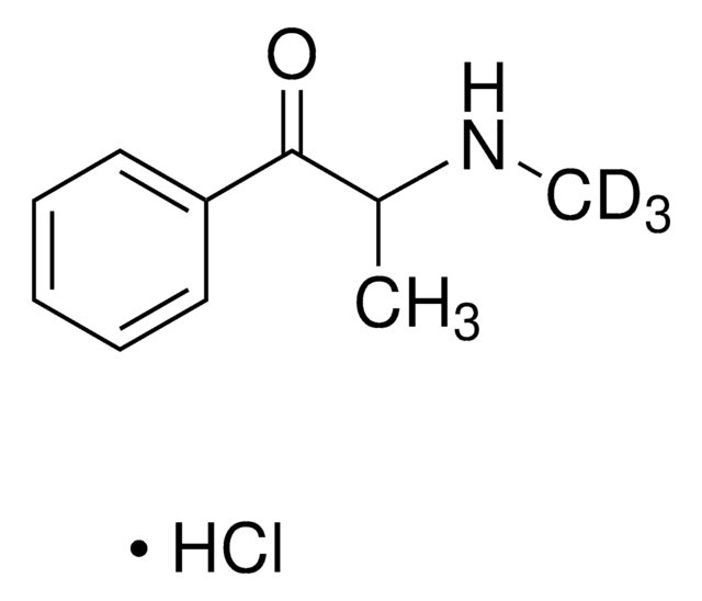 (±)-甲卡西酮-D3 盐酸盐 溶液 100&#160;&#956;g/mL in acetonitrile (as free base), certified reference material, Cerilliant&#174;