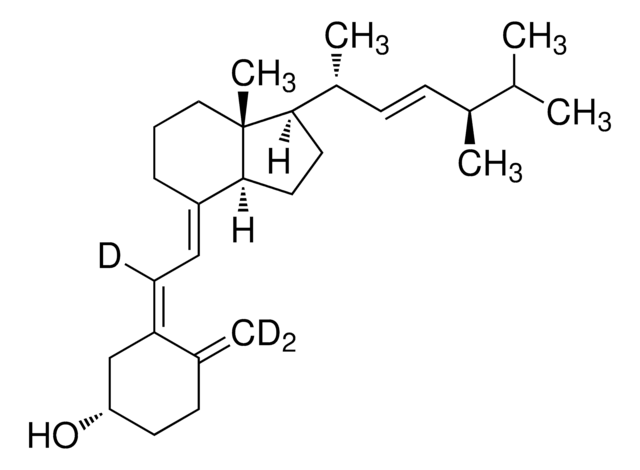 维生素&nbsp;D2 (6,19,19-d3) 溶液 1&#160;mg/mL in ethanol, 97 atom % D, 98% (CP)