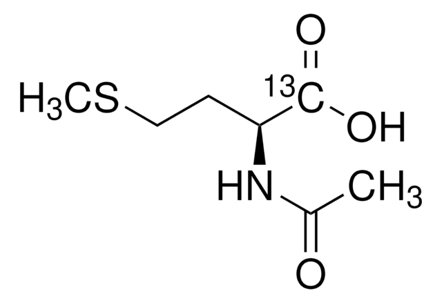 N-乙酰基-L-蛋氨酸-1-13C 99 atom % 13C, 98% (CP)