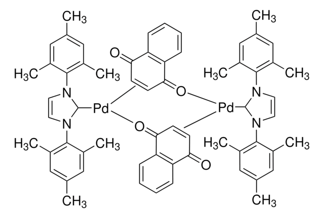 1,3-双(2,4,6-三甲基苯基咪唑-2-亚基(1,4-萘醌)钯(0)二聚体 Umicore