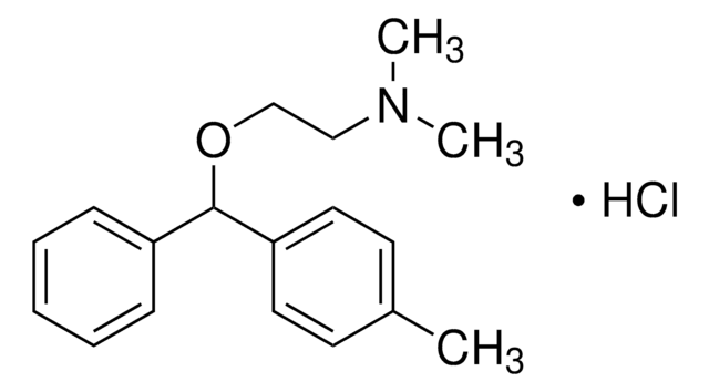 2-[(RS)-(4-Methylphenyl)-phenylmethoxy]-N,N-dimethylethanamin -hydrochlorid pharmaceutical impurity standard