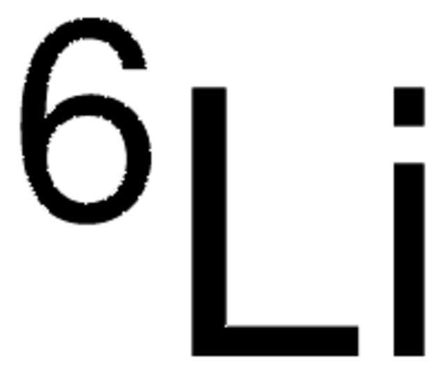 锂-6Li chunks, in mineral oil, 95 atom % 6Li