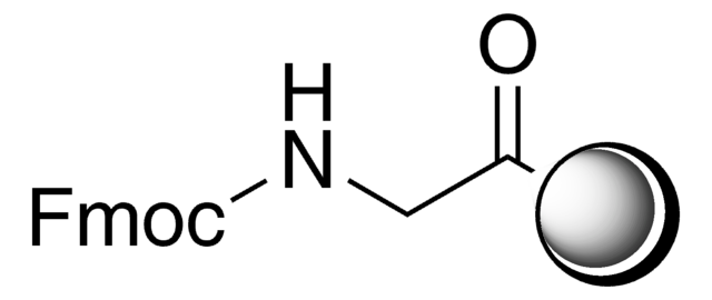 Fmoc-Gly-Wang resin extent of labeling: 0.4-0.8&#160;mmol/g loading