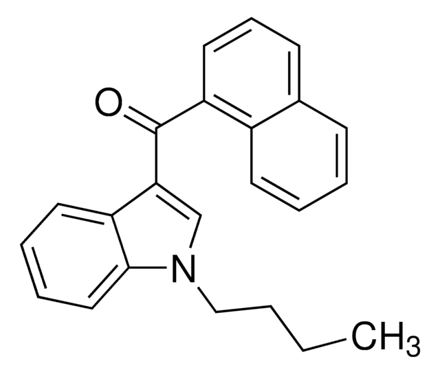 JWH-073 -Lösung 100&#160;&#956;g/mL in acetonitrile, ampule of 1&#160;mL, certified reference material, Cerilliant&#174;