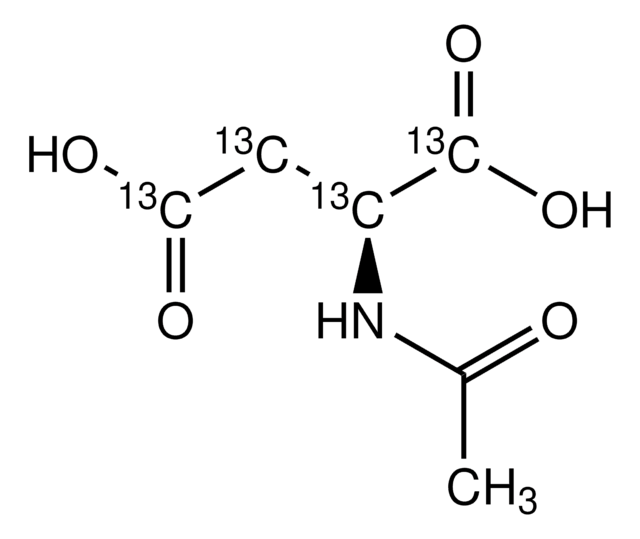 N-Acetyl-L-asparaginsäure-1,2,3,4-13C4 99 atom % 13C, 98% (CP)