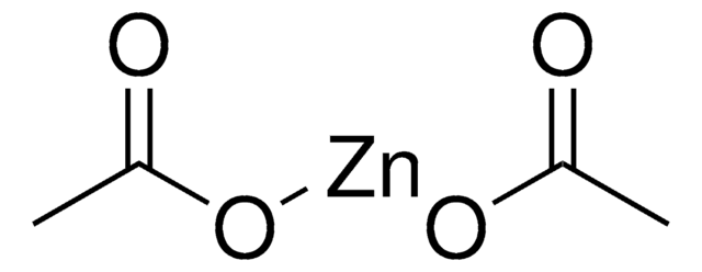 酢酸亜鉛 99.99% trace metals basis