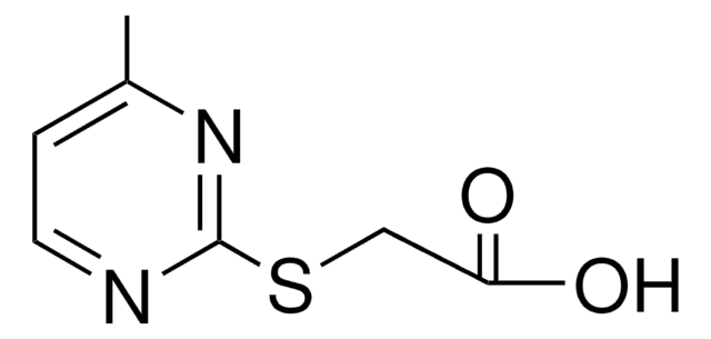 2-(CARBOXYMETHYLTHIO)-4-METHYLPYRIMIDINE AldrichCPR