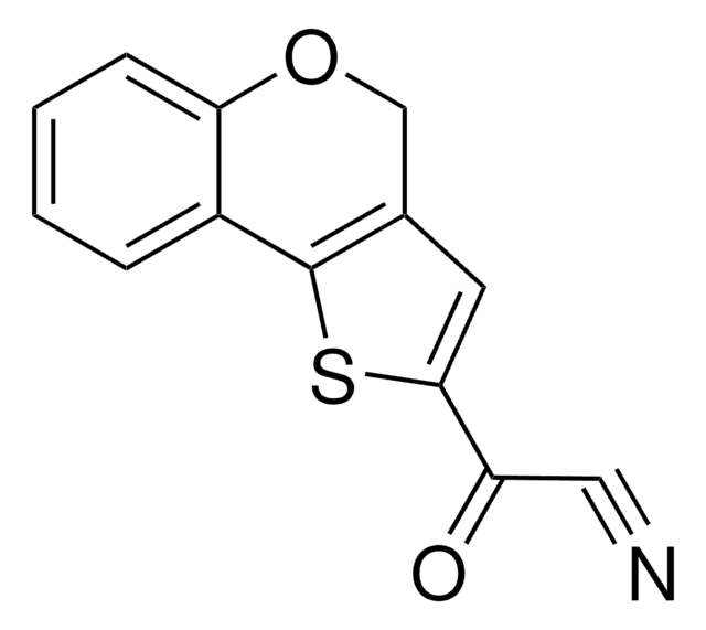 OXO(4H-THIENO[3,2-C]CHROMEN-2-YL)ACETONITRILE AldrichCPR