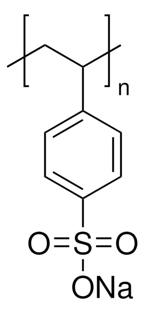 Poly(styrenesulfonic acid sodium salt) analytical standard, for GPC, 77,000