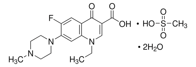 Pefloxacin mesylate dihydrate