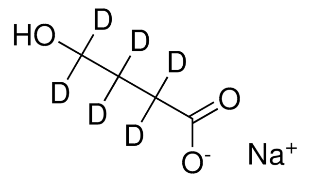 GHB-d6 Natriumsalz -Lösung 1.0&#160;mg/mL in methanol (as salt), ampule of 1&#160;mL, certified reference material, Cerilliant&#174;