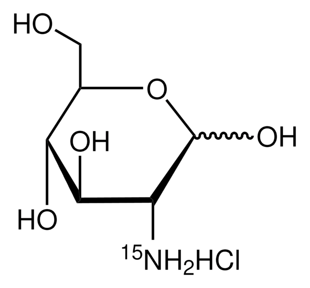 D-Glucosamine-15N hydrochloride &#8805;98 atom % 15N, &#8805;98% (CP)