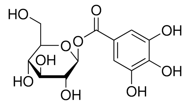 1-O-没食子酰基-&#946;-D-葡萄糖 analytical standard