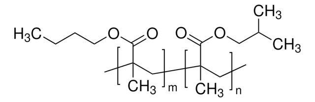 Poly(butylmethacrylat-co-isobutylmethacrylat) average Mw ~354,000 by GPC, powder