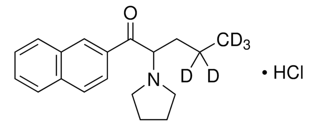 Naphyrone-D5 hydrochloride solution 100&#160;&#956;g/mL in methanol (as free base), ampule of 1&#160;mL, certified reference material, Cerilliant&#174;