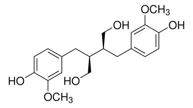 开环异落叶松树脂酚 &#8805;95.0% (HPLC)