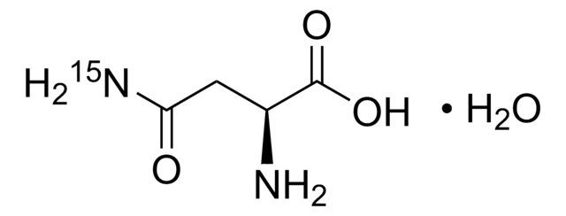 L-Asparagin-(amid-15N) Monohydrat 98 atom % 15N