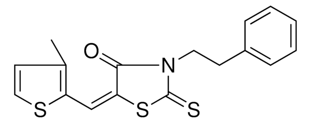 5-(3-METHYL-THIOPHEN-2-YLMETHYLENE)-3-PHENETHYL-2-THIOXO-THIAZOLIDIN-4-ONE AldrichCPR