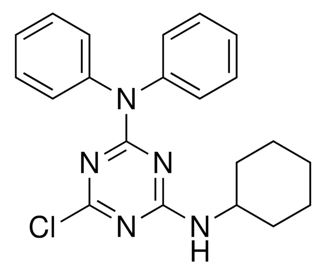 6-CHLORO-N-CYCLOHEXYL-N',N'-DIPHENYL-(1,3,5)TRIAZINE-2,4-DIAMINE AldrichCPR