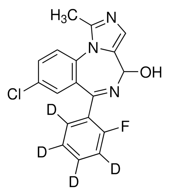 4-Hydroxymidazolam-D4 solution 100&#160;&#956;g/mL in acetonitrile, certified reference material, ampule of 1&#160;mL, Cerilliant&#174;