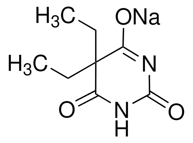 5,5-Diéthylbarbiturate de sodium purum, &#8805;99.0% (NT)